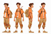 draw a character sheet turnaround for you
