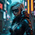 design fantasy and cyberpunk character