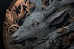 draw dark art animal illustration