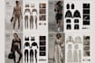 design manufacturer ready fashion tech pack for active wear sportwear tracksuit