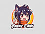 design logo with anime mascot