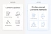 rewrite and improve your website content