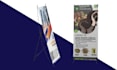 design an attractive roll up banner, or retractable banner