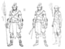 create character concept art sketch