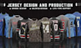 design softball, baseball, long sleeve jersey mockup