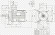 create accurate mechanical hand drawings with dimensions