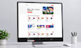 design clean and responsive web app and saas dashboard UI UX