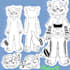 draw furry ref sheet for five bucks