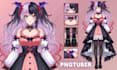 draw and rig anime vtuber live2d model vtuber avatar rigging for vtube studios