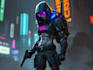 create cyberpunk character art