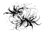 custom an abstract black tattoo design