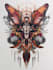 do an abstract black tattoo design