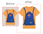 do ghost mannequin and neck joint photo editing for clothing