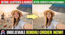 remove unwanted objects, people or text naturally