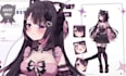 design and rig high quality vtuber model live 2d model draw vtuber model