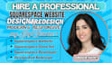design squarespace filmaker artist portfolio website photographer website