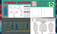grade or modify sewing patterns with grading or lectra
