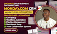 do monday com CRM make com automations dashboard monday com workflow integration