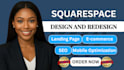 squarespace website design squarespace website redesign squarespace website