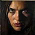 paint a real oil painting on canvas