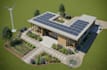 design passive house plan, net zero, site plan, energy efficient home for permit