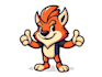design a unique cartoon mascot logo