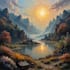 using the oil painting technique,  masterpieces