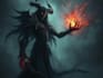 create dark art illustration