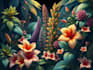 draw digital botanical illustrations