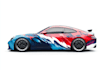 do tesla cybertruck wrap design, truck wrap, van wrap,