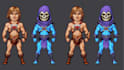 do pixel art animation, pixel character, pixel sprite sheet, game asset