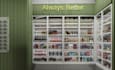 restyle 3d grocery store interior, supermarket render,mart design,space plan,cgi