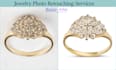 do high end jewelry retouching and photo editing