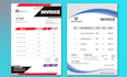 design professional invoice and letterhead