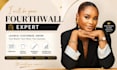 setup fourth wall store, design fourthwall website print on demand