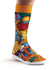 design custom sock pattern tech pack of sock funky sock