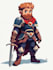 draw 2d game character or 2d game character