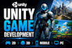 develop a unity 2d or 3d mobile game for android and ios
