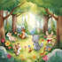 draw digital watercolor children book illustration