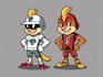 draw custom mascot and cartoon character illustration