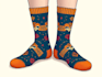 do unique socks design and custom socks design