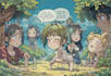do comic children book illustration