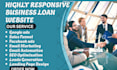 design a professional business loan website that attracts and converts clients