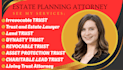 draft a professional revocable living trust