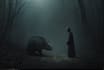 draw dark art animal illustration