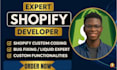 do shopify bug fix liquid coding shopify custom coding