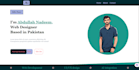convert your website HTML CSS to tailwind responsive react components