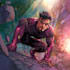make a superhero comic book,superhero and comic book style