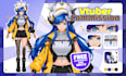 design and rig live2d vtuber model for vtube studio debut