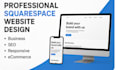 create build and design a professional squarespace business website that convert